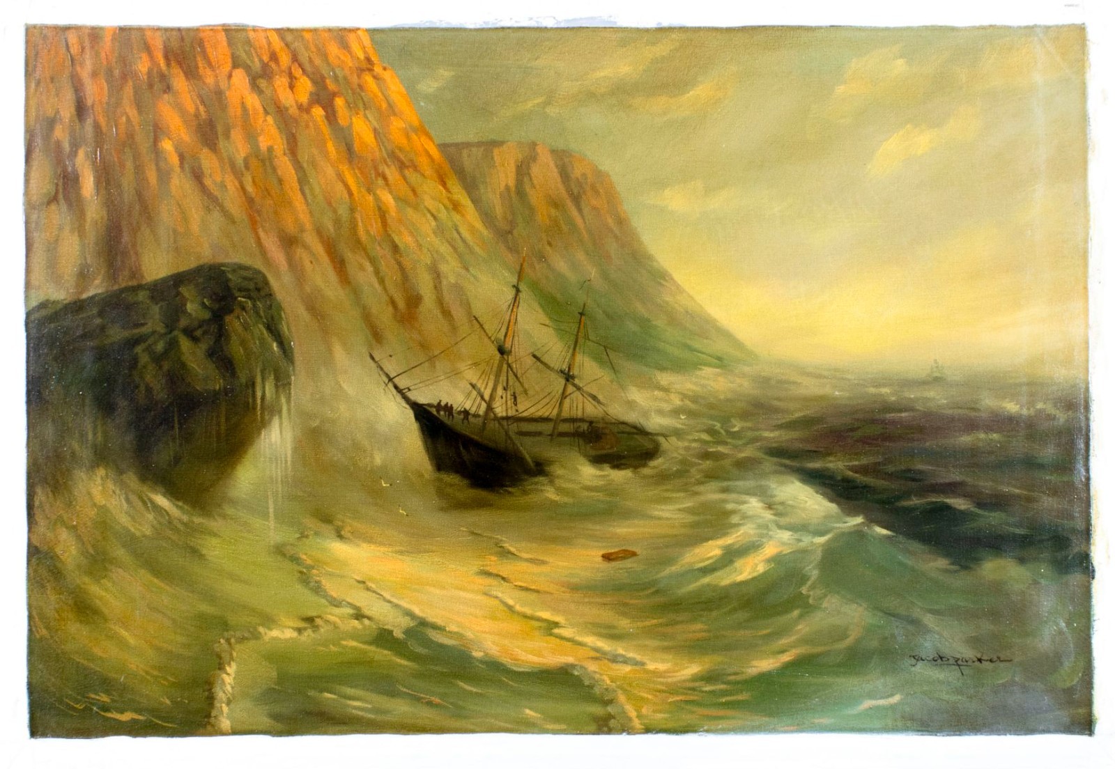 Jacob Parker (Europe,20C) oil painting 137108