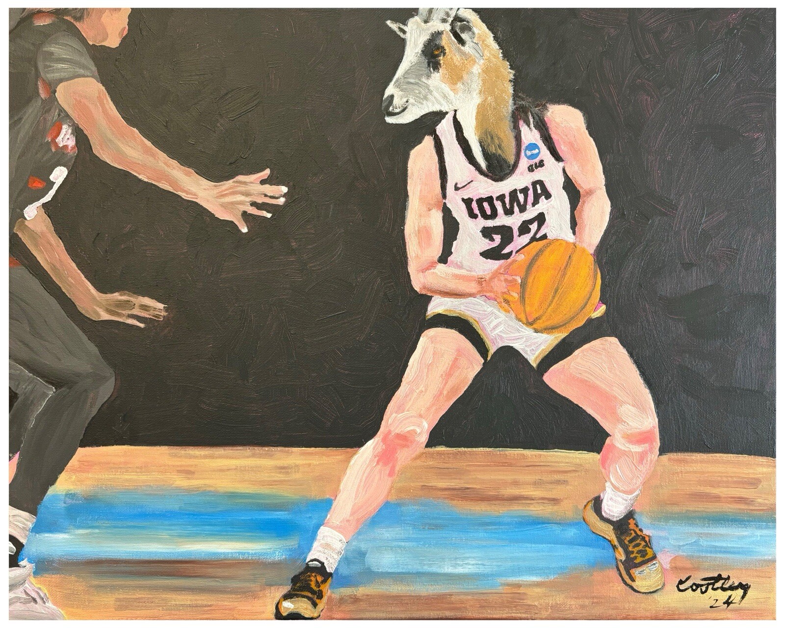 Caitlin Clark Original Painting
