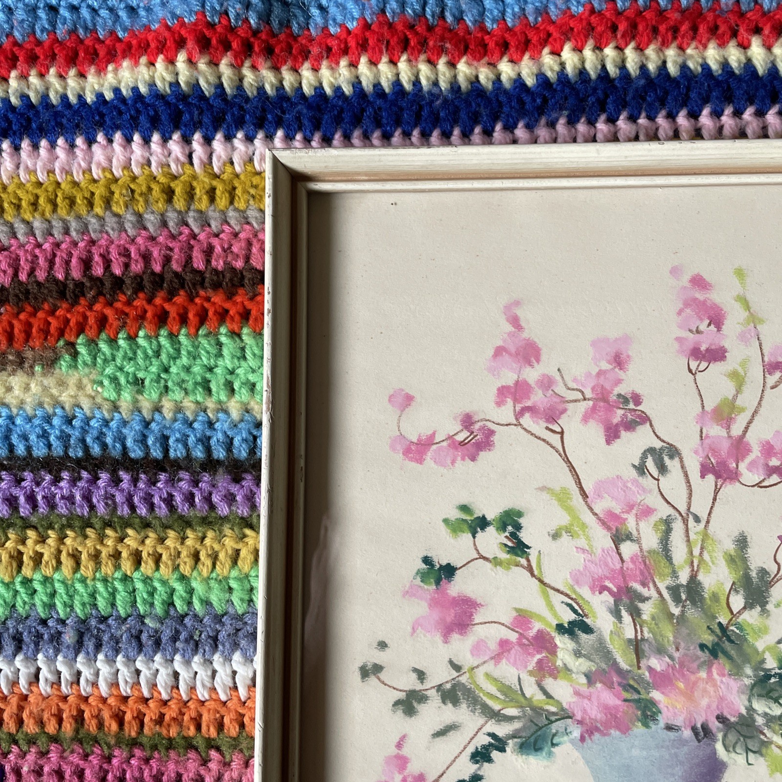 2 Mimi Joy Original Pastels Mabel C. Heyde – Vintage Original Frames 12.5 x 10.5