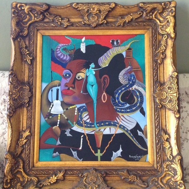 Museum Quality Original Painting by Renowned Artist Roger Francois