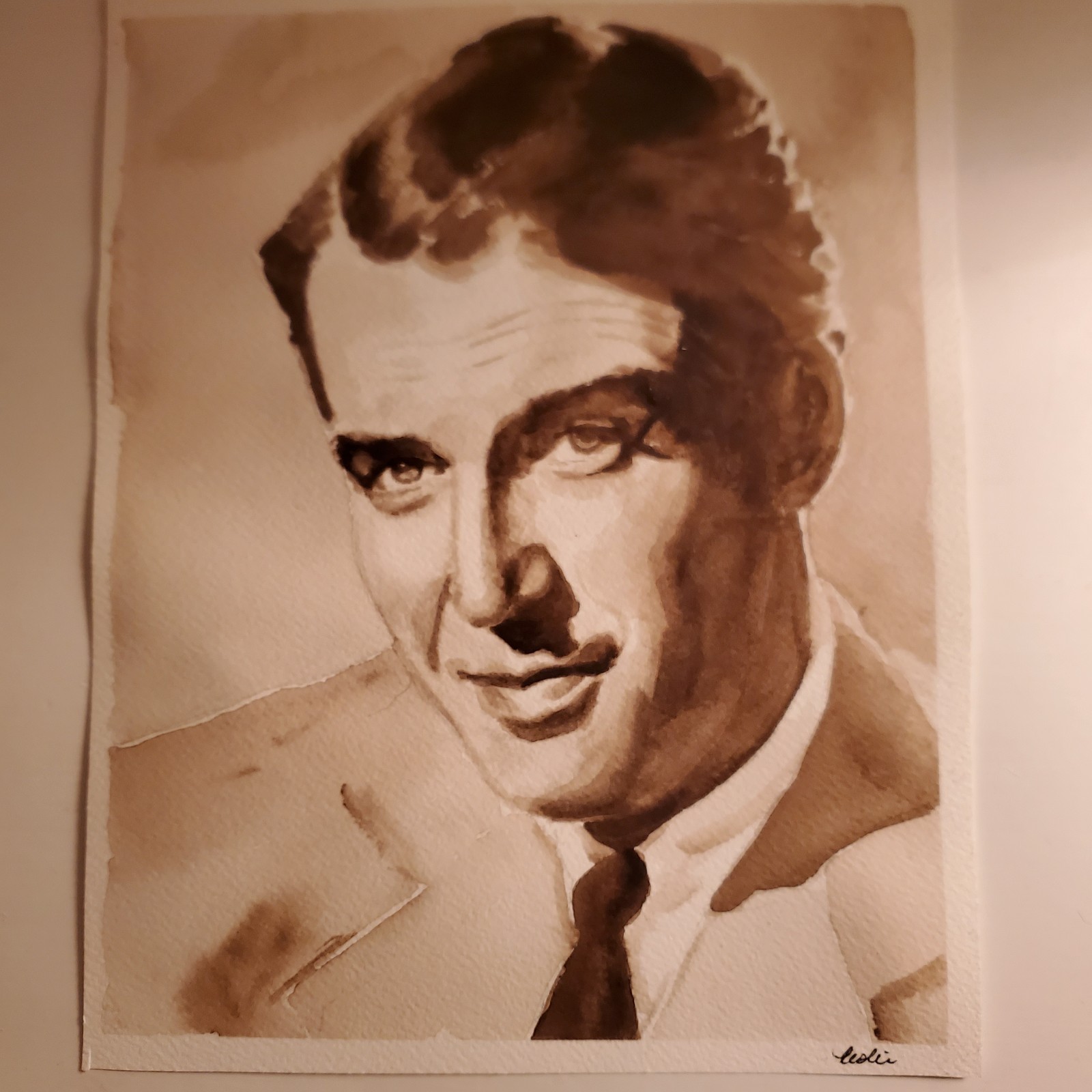Original Watercolor Painting, Signed