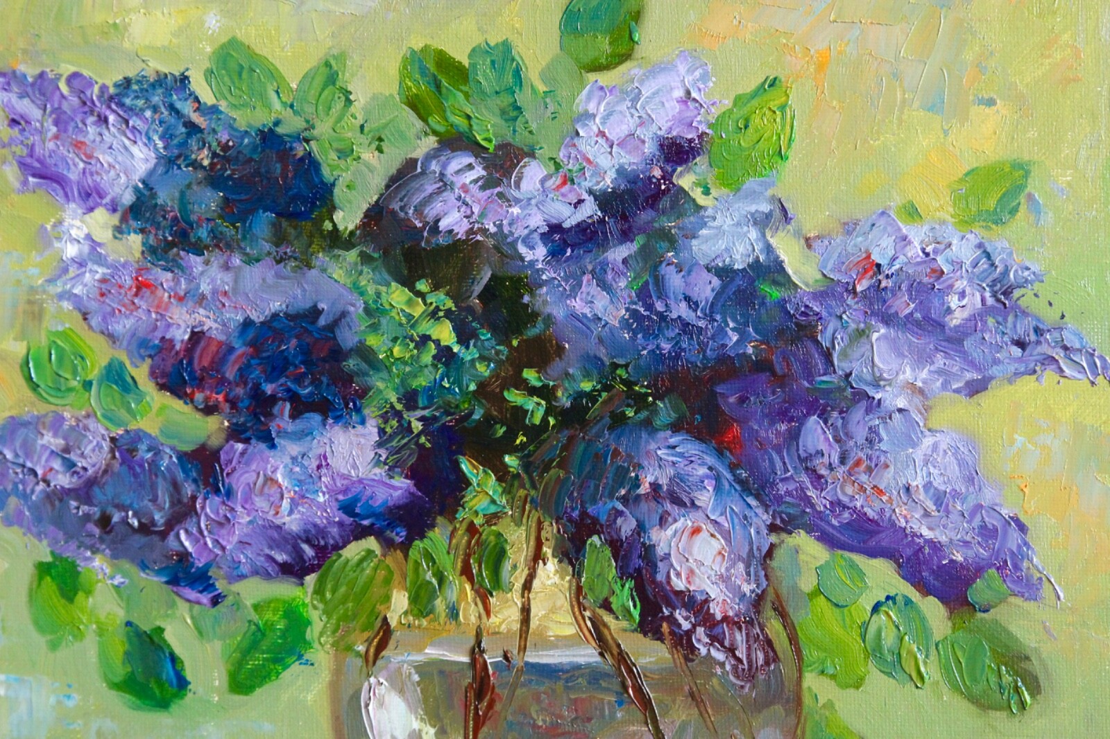 Flowers Painting Original Art Impasto Oil Painting Floral still life 12×12