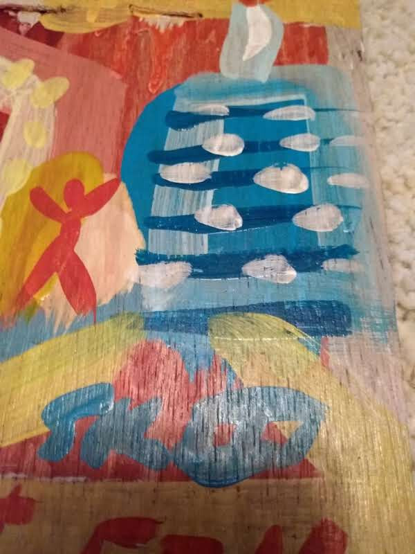 Steve Keene Painting of Capitol Records Building Hollywood and Vine Original #3