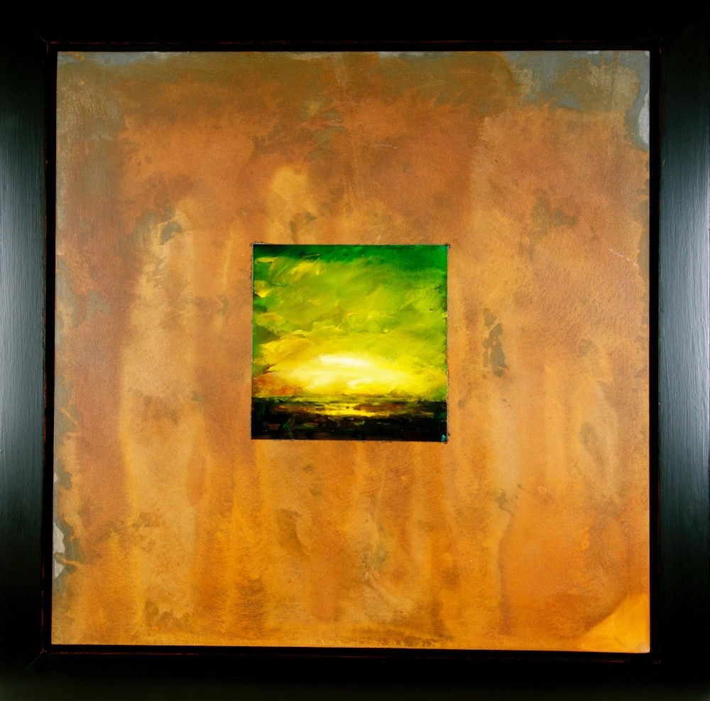DAVID BIERK – Mixed Media – Landscape – Canadian Fine Art – (1944-2002)