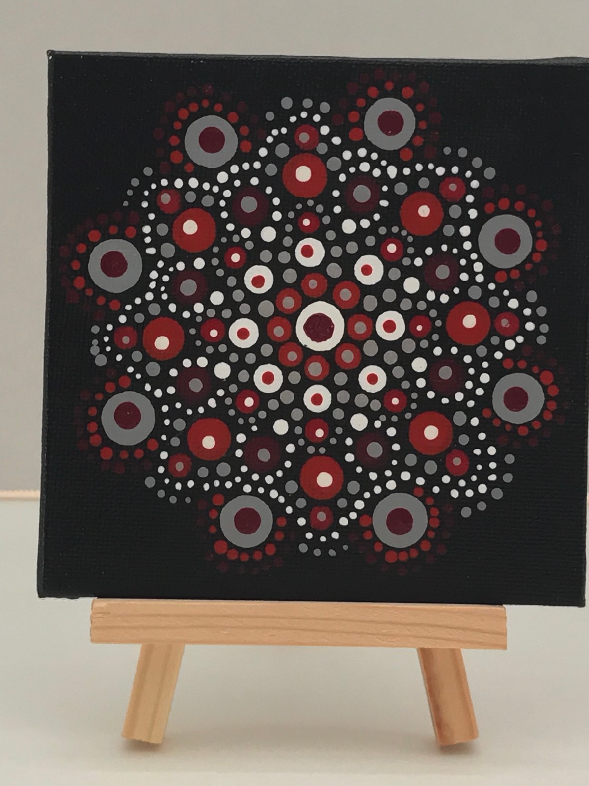 Hand painted canvas board