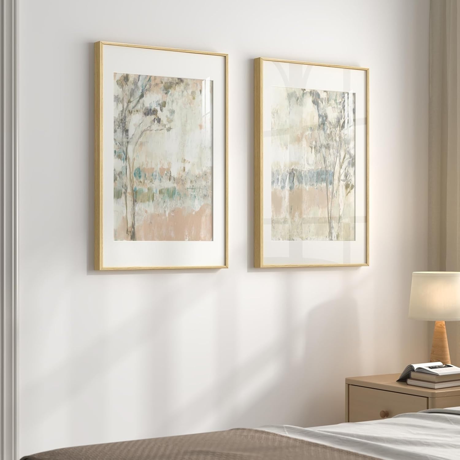 Versatile Framed Abstract Nature Art – 20×30 In Canvas Print Set for All Rooms