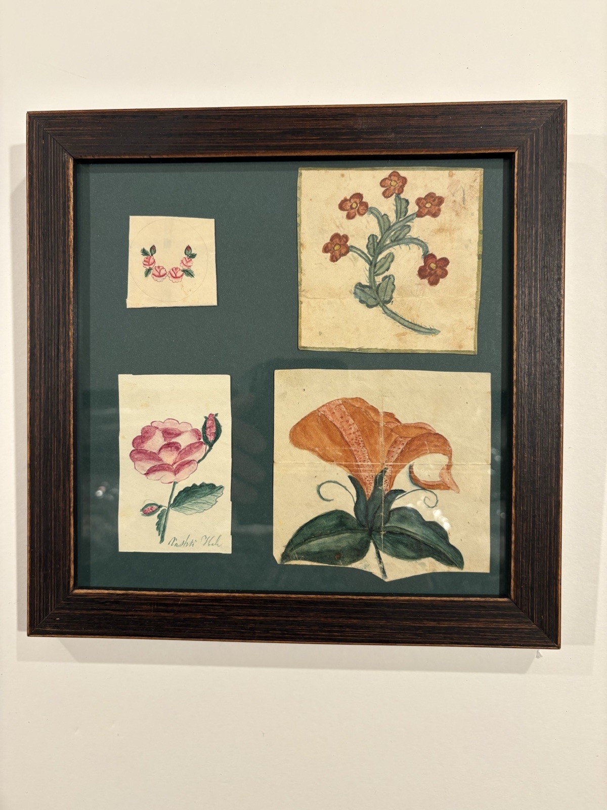 1824 American Folk Art Friendship Tokens From The Hale Family Of Pennsylvania