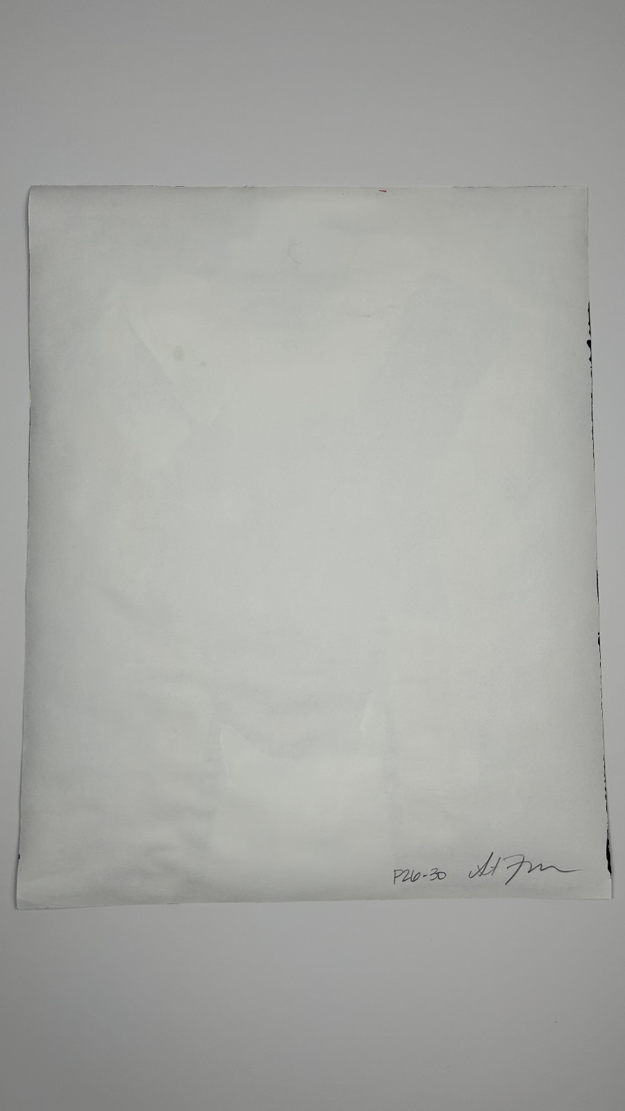 Original Expressionist Red Dog Modern Home Decor Signed STerling Paper 11×14