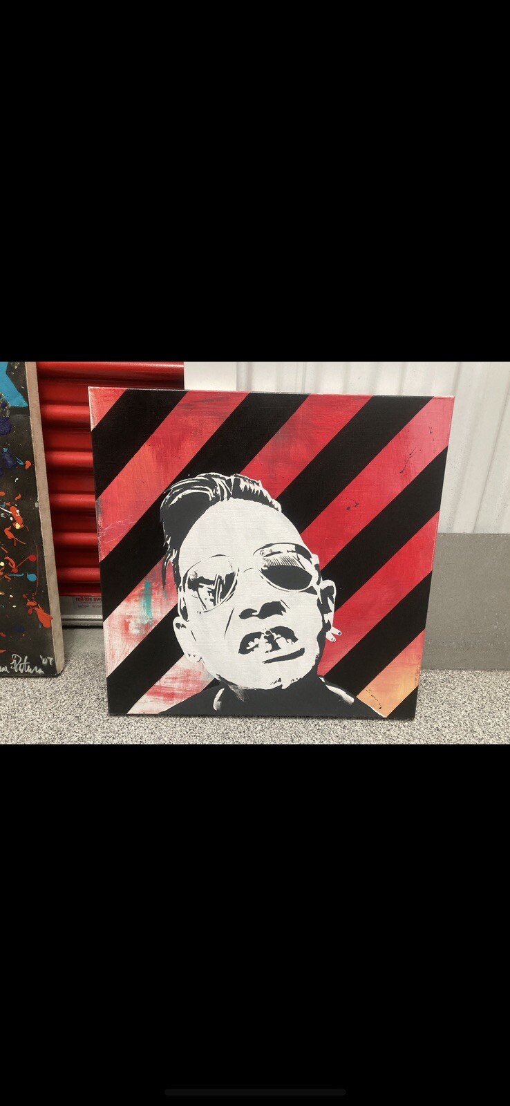 DUANE PETERS PUNK ROCK SKATE ART CANVAS