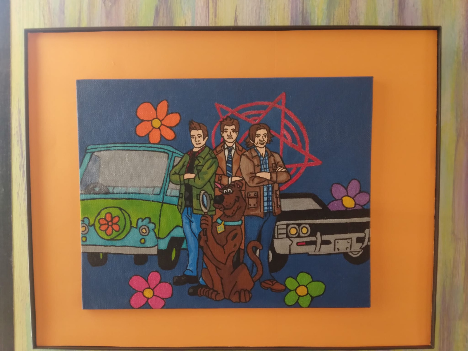 Scooby Natural Cartoon Fan Art 8×10 Scooby Doo & Super Natural