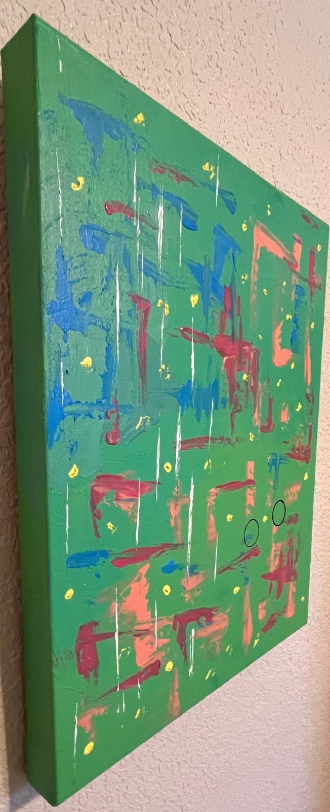 Original Abstract Acrylic Art Painting titled F0506