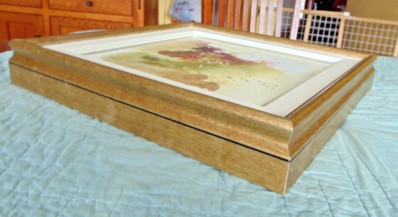 High-end wall art; Gastone Giclee; Three pieces; 23×23″; Ethan Allen ‘Oasis’