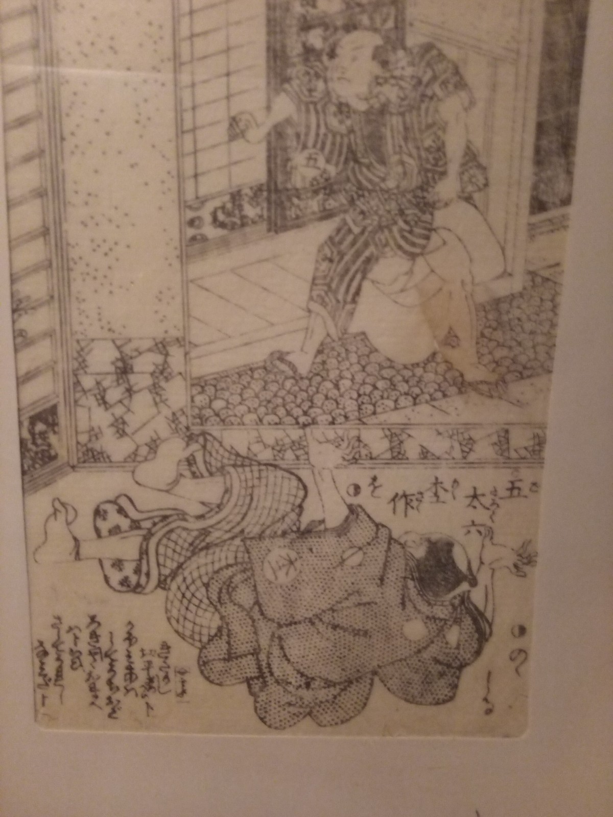 Authentic wood block kunisada 1860