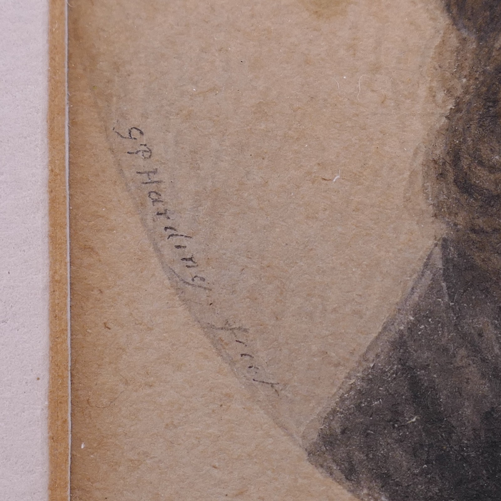 GEORGE PERFECT HARDING, SIGNED PORTRAIT MINIATURE, HENRY SIDNEY, EARL OF ROMNEY
