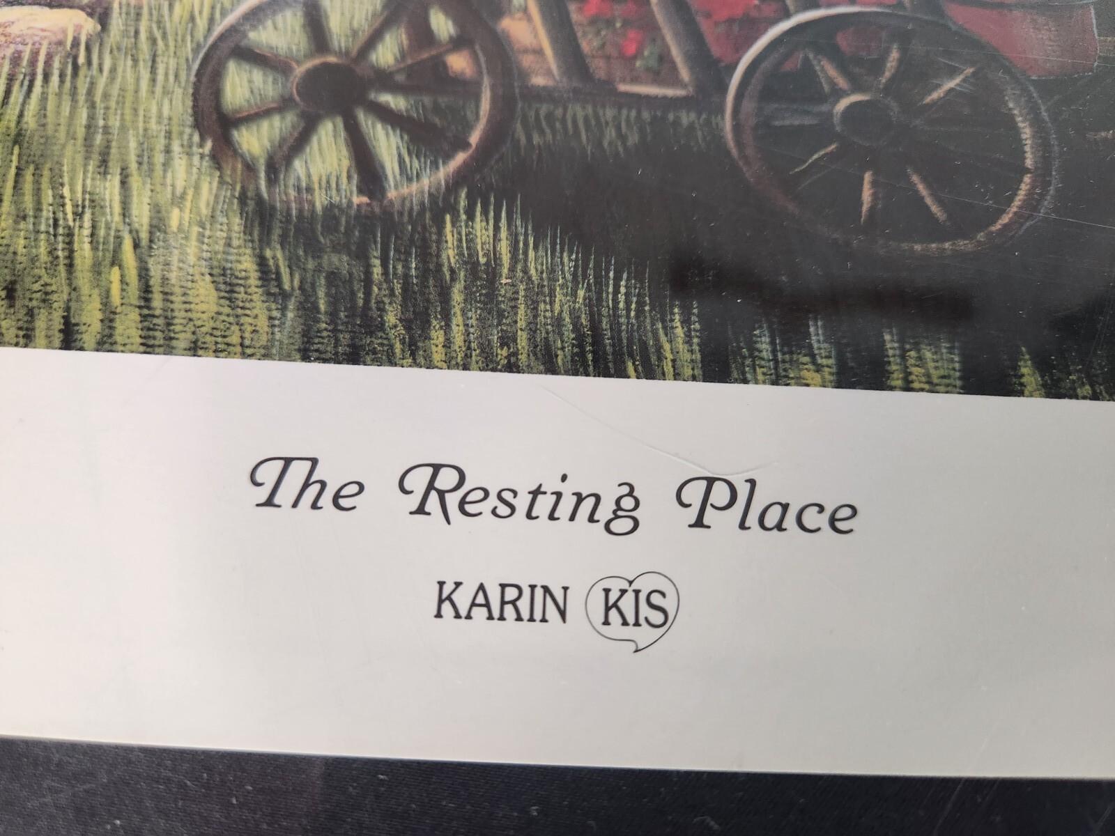 KARIN KIS Art Print Litho «The Resting Place» LTD Signed & #221/250 With COA