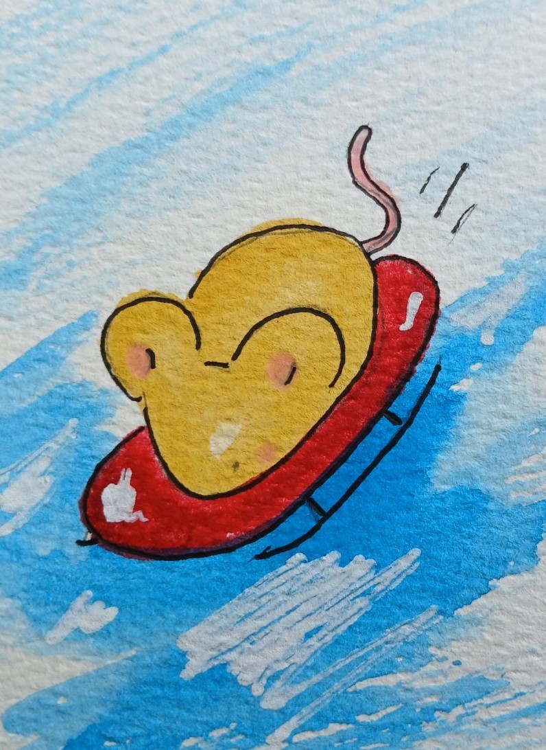 Aceo Mixed Media Art Card