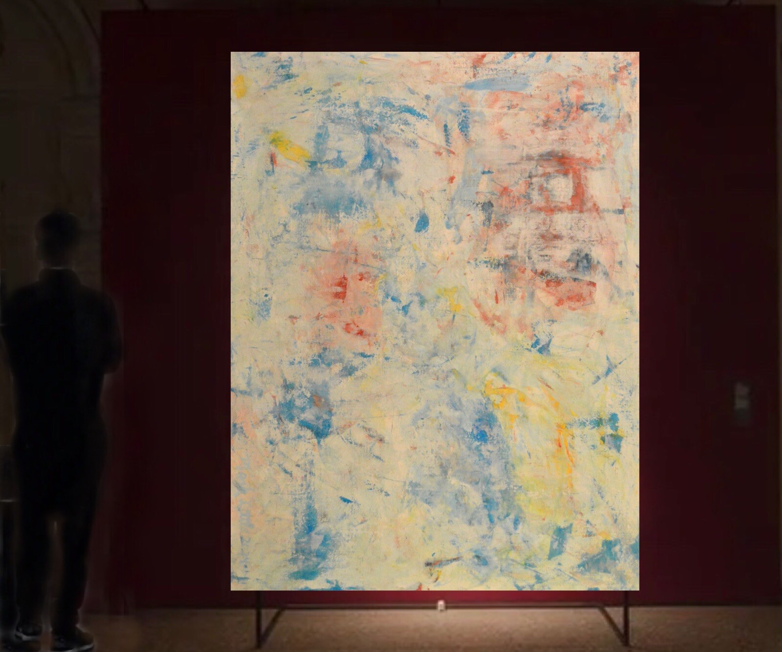 Mark Little￼Professional Canvas￼ Painting 81” X 62”(6ft 9in)Abstract Modern XL