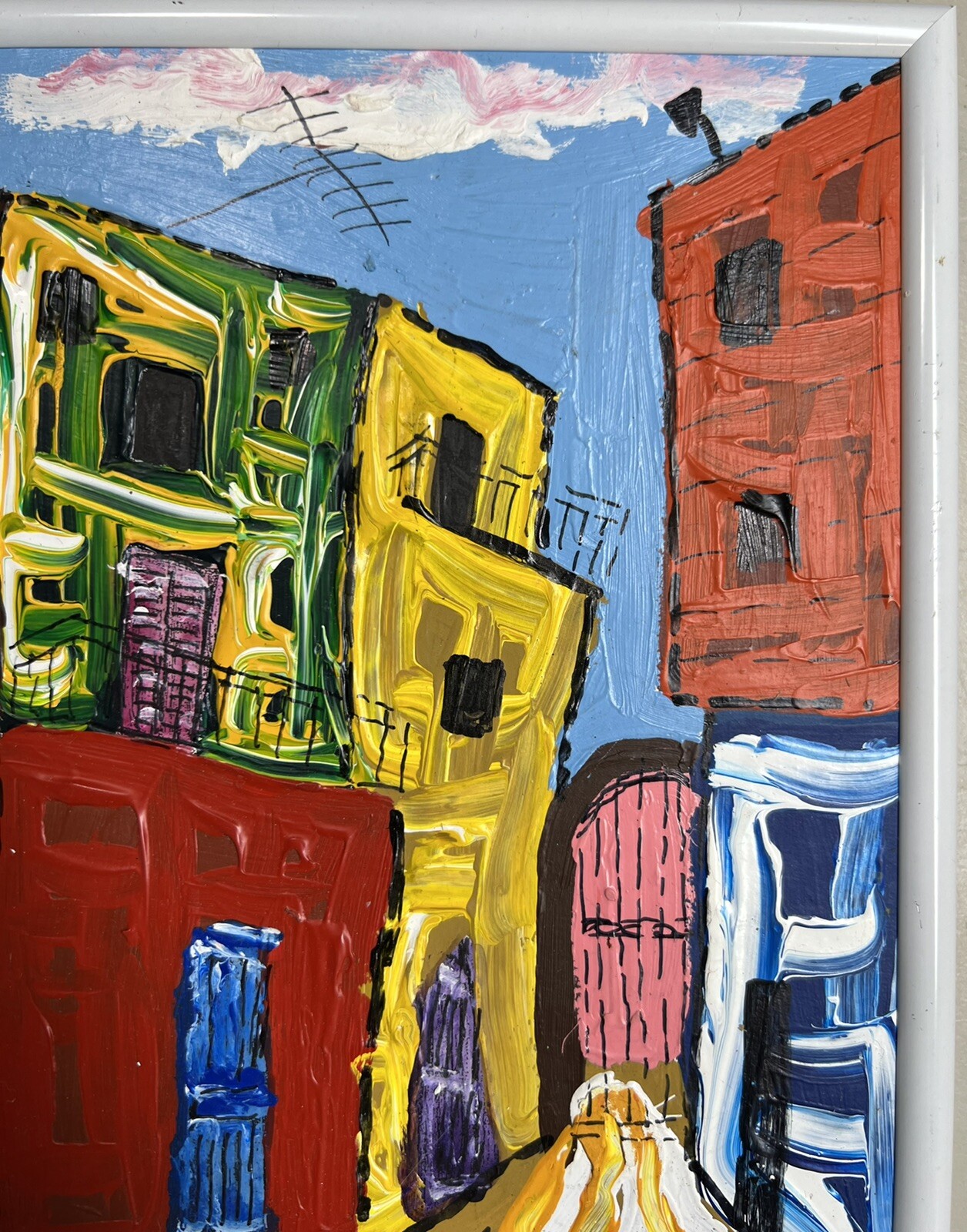 Norberto D Mansilla, Caminito, Buenos Aires, Argentina, Cityscapes Painting