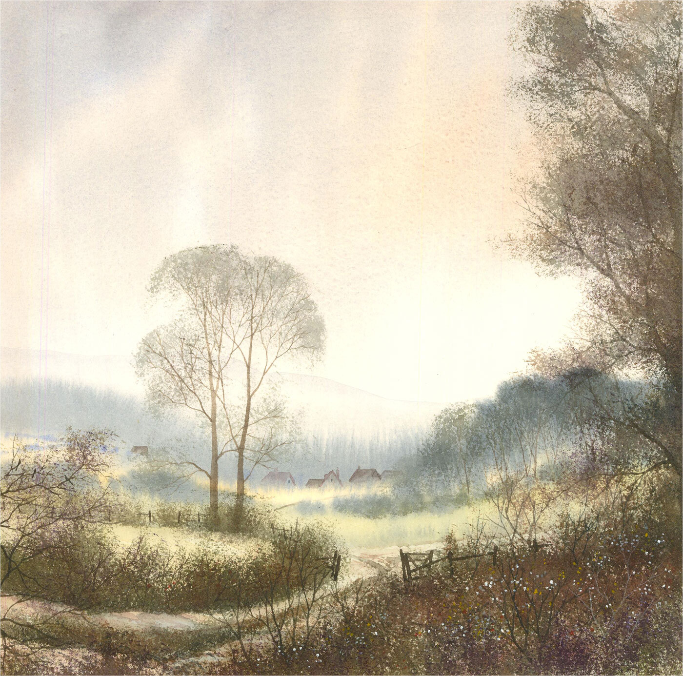 Contemporary Watercolour – Rural Cottages