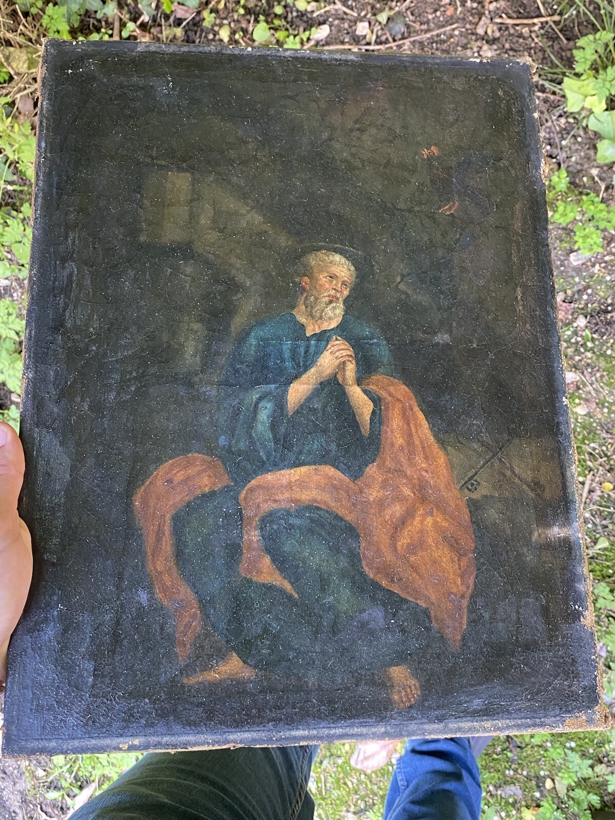 Saint Pierre & Oil On Canvas & 17th Century & Painting