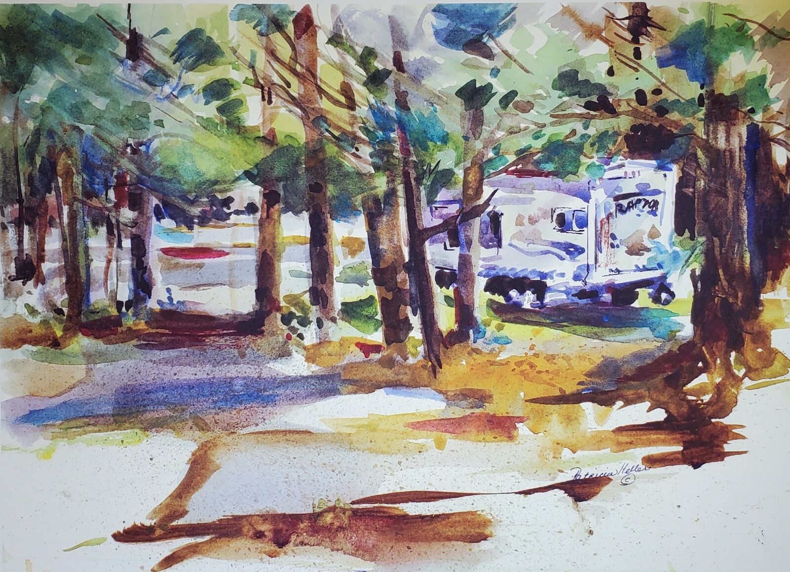 Waiting for Summer, 9×12 image, archival giclee printed on matte finish paper.