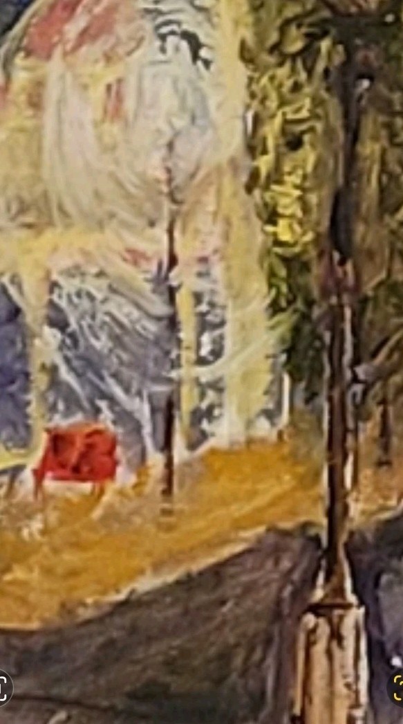 Wyalusing PA Rainy Night Jazz Unique Abstract Expressionism Wall Art