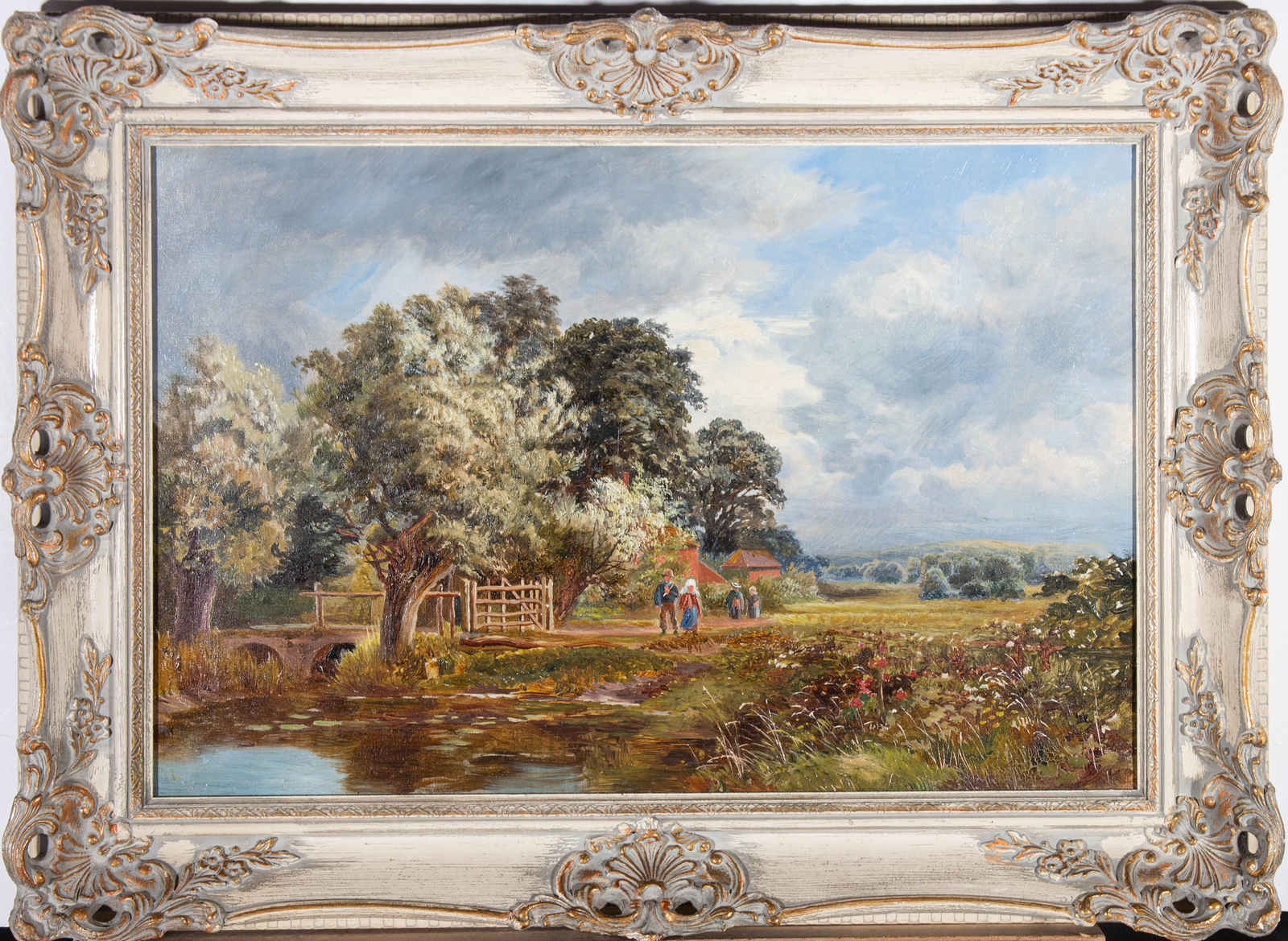 Manner of David Bates (1840-1921) – Mid 20th Century Oil, Countryside Scene