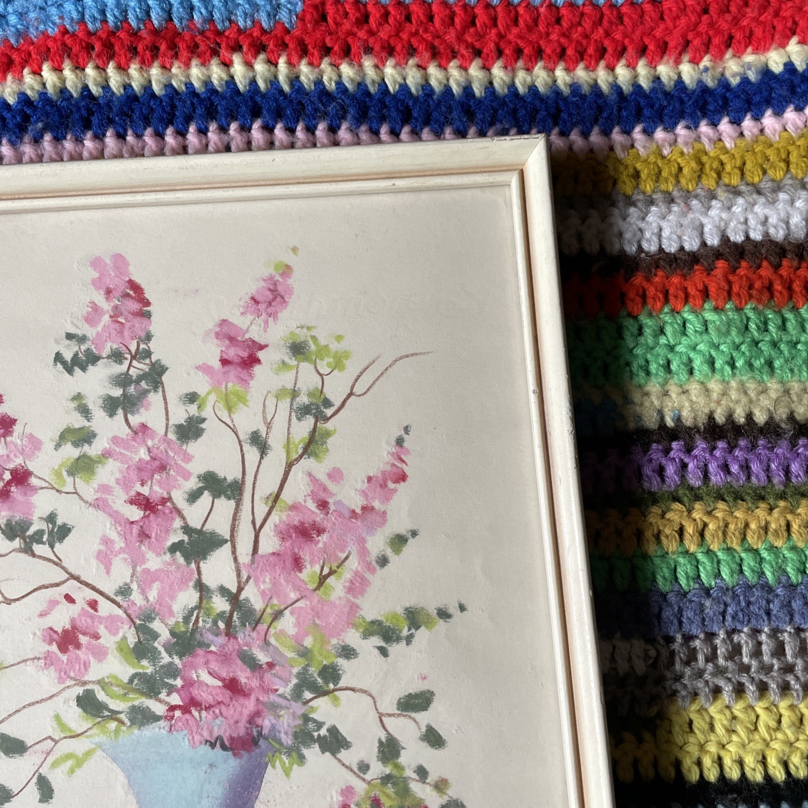 2 Mimi Joy Original Pastels Mabel C. Heyde – Vintage Original Frames 12.5 x 10.5