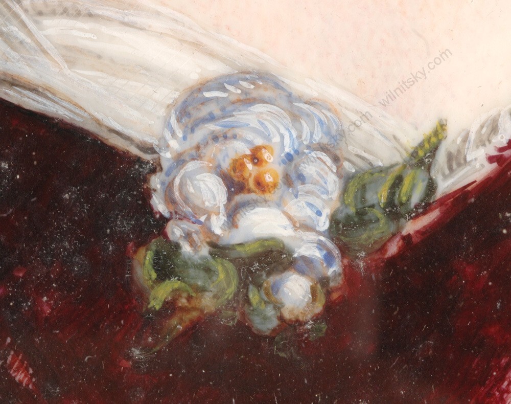 Attrib. to George Raphael Ward (1801-1878) «Harriet, Duchess of Sutherland» (m)