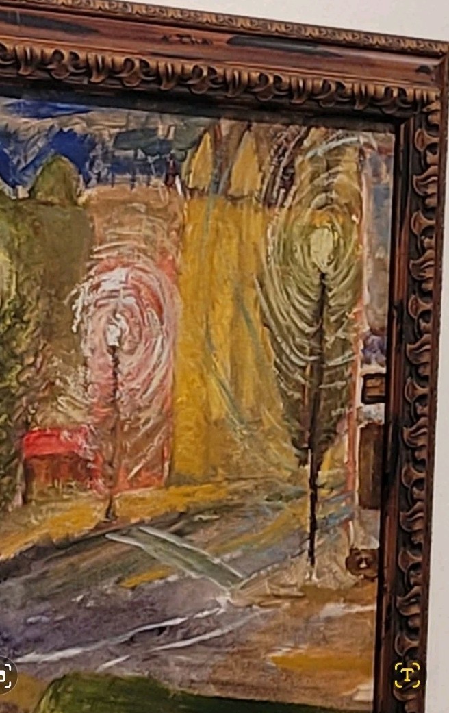 Wyalusing PA Rainy Night Jazz Unique Abstract Expressionism Wall Art