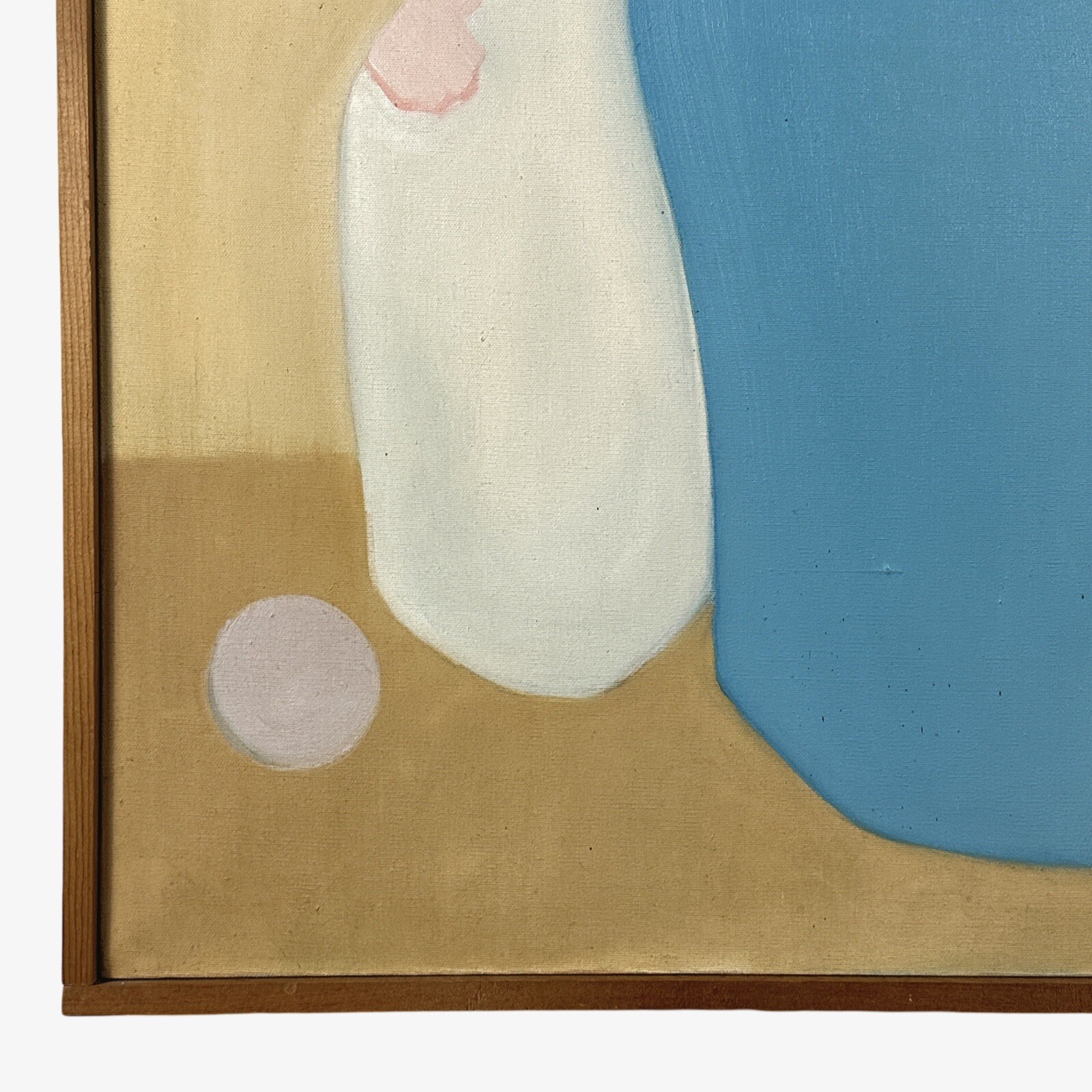 Vintage Modernist Abstract Biomorphic Still Life, Signed (c. 1960, OOC)