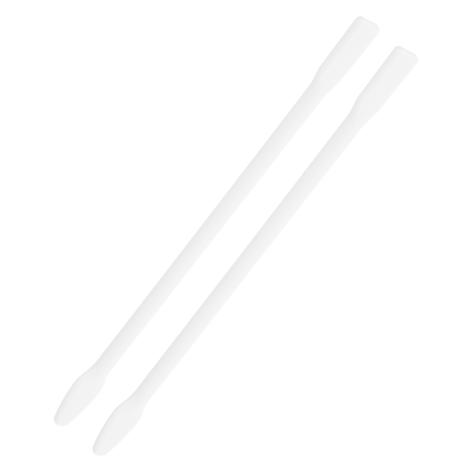 2 Pcs Silicone Stir Sticks 6 Inch Reusable Epoxy Stir Sticks, White