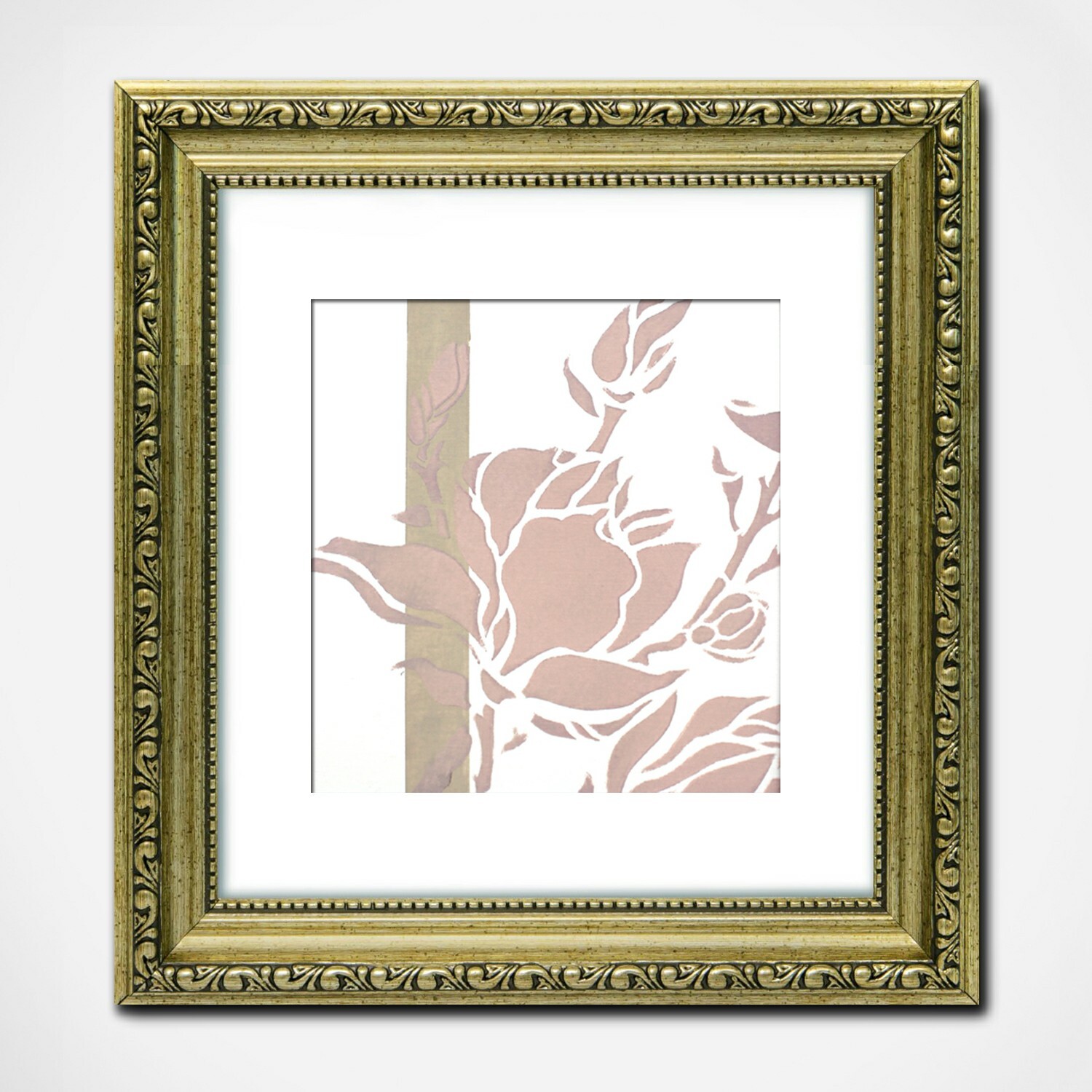 Original Floral Painting Pink Magnolia