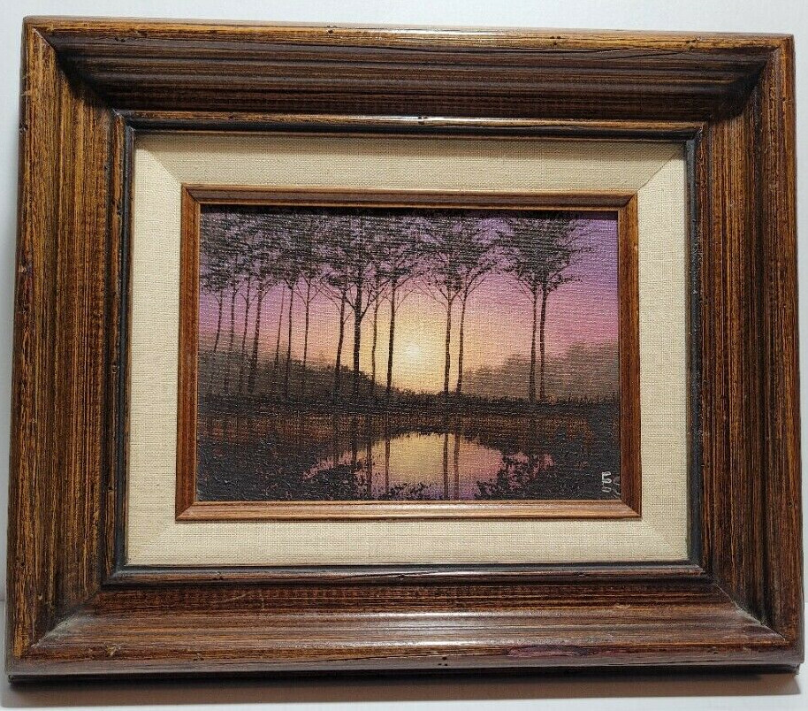 Eugene Schmidt (1919-2007) California, Oil on Canvas LANDSCAPE Framed / Signed