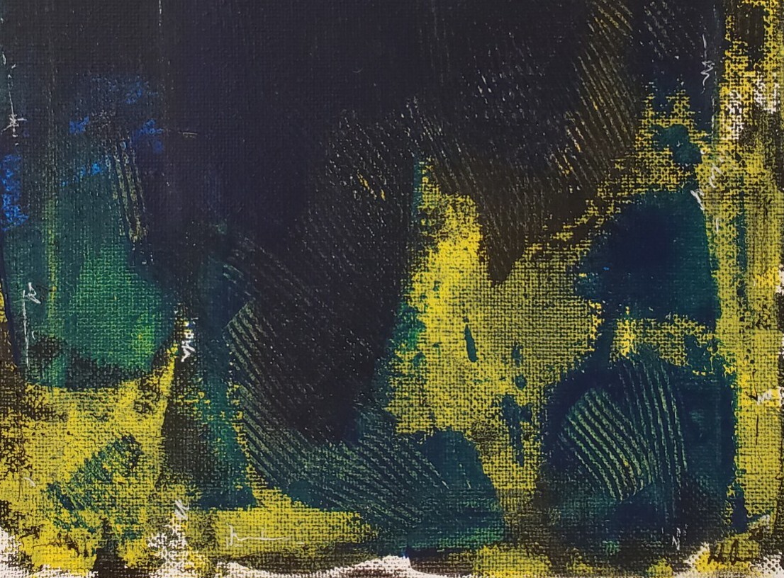 No.564 Original Abstract Modern Minimal Textured Painting By K.A.Davis
