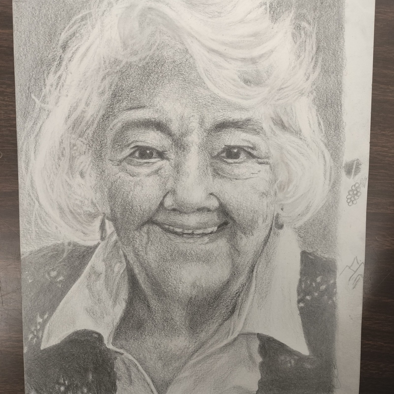 original art work, charcoal, colored pencil. whatever you would like