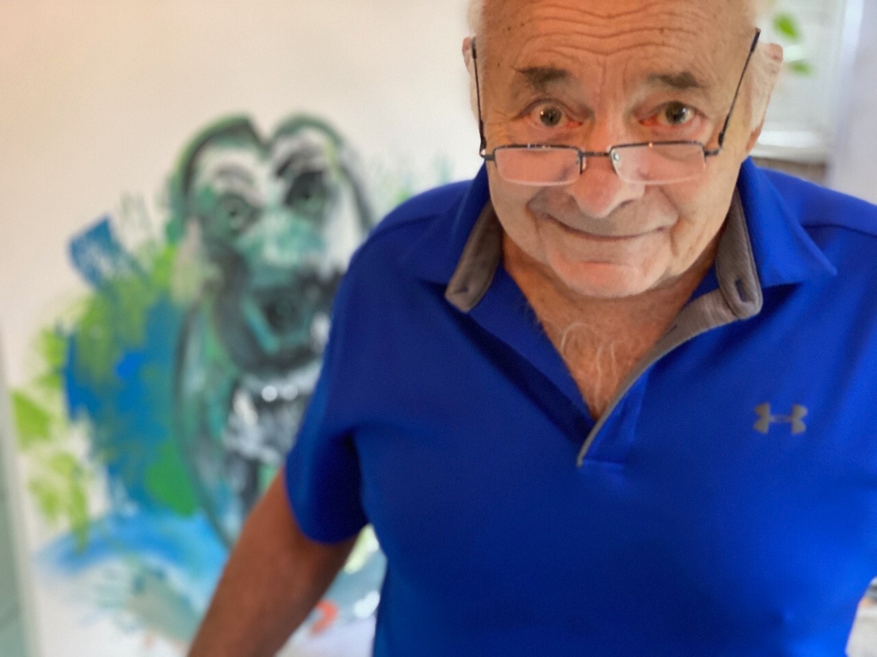 Burt Young, Rocky «The Slap” Original Painting 24″ x 18″