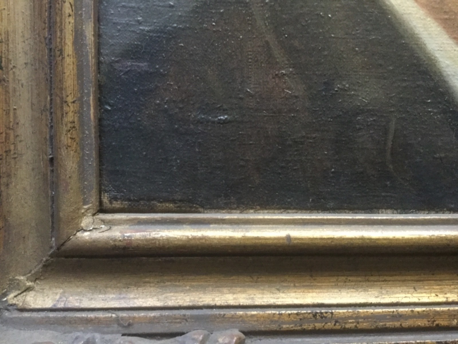 Fabulous Hungarian Anitque 19th Century oil Portrait of Young Man signed & dated