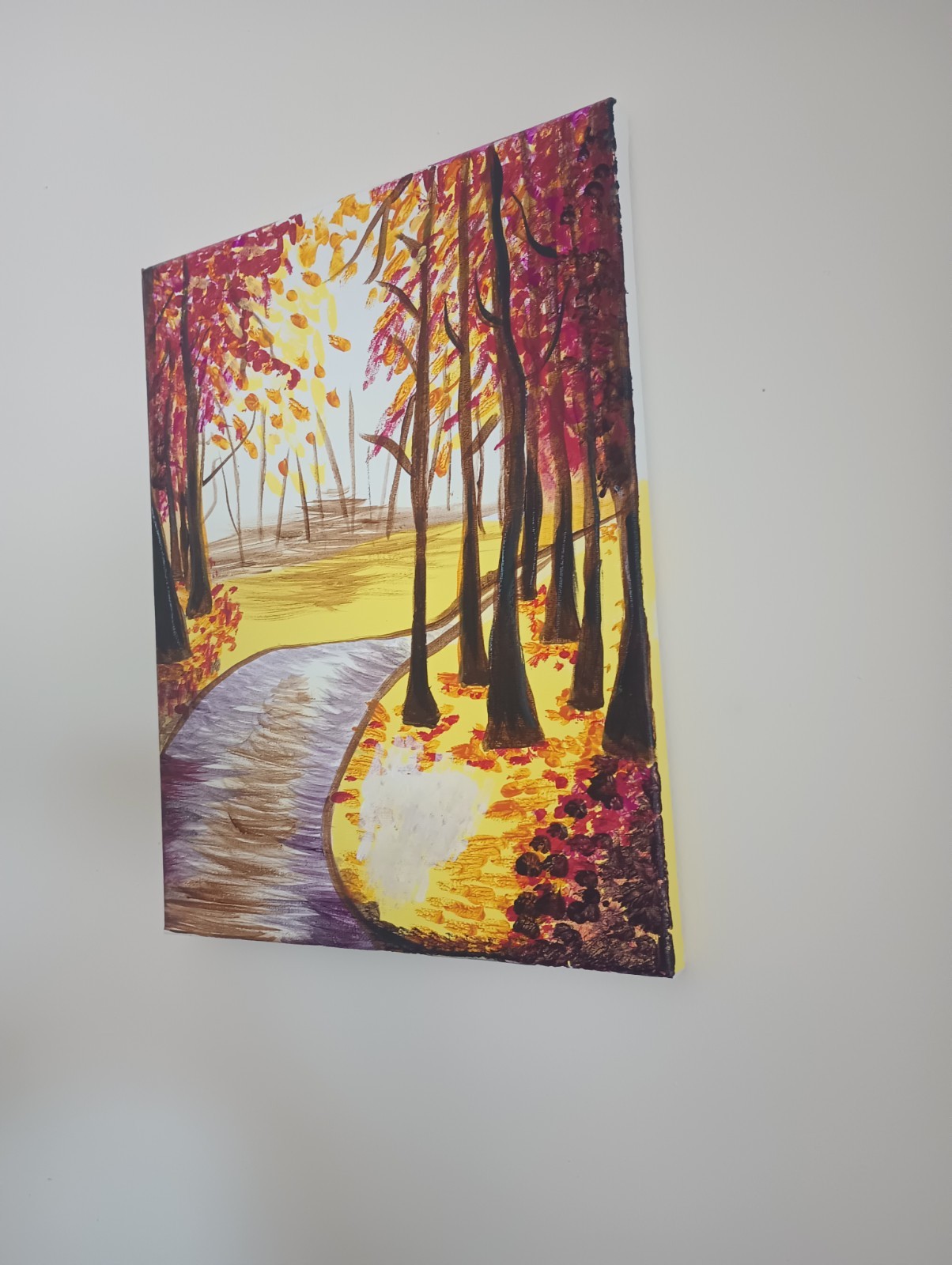 Acrylic Painting Kit Original Artwork On Canvas Wall Art Decor Home Decor Autumn