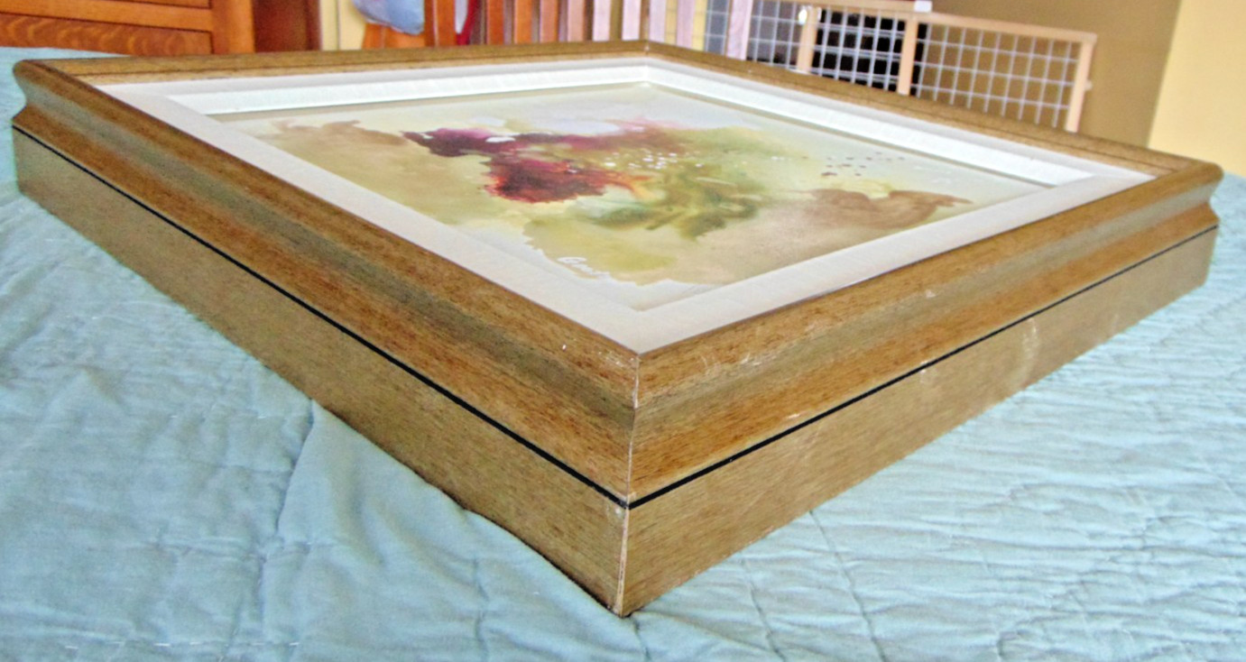High-end wall art; Gastone Giclee; Three pieces; 23×23″; Ethan Allen ‘Oasis’