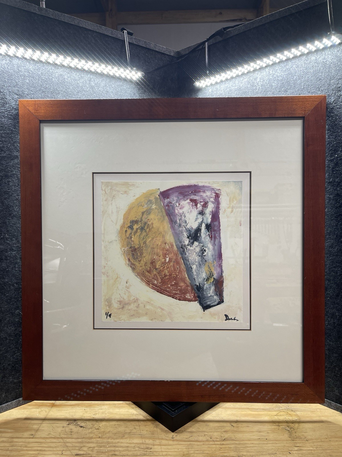 Hand Signed & Numbered Abstract Art Piece 23” Inches By 23” Inches