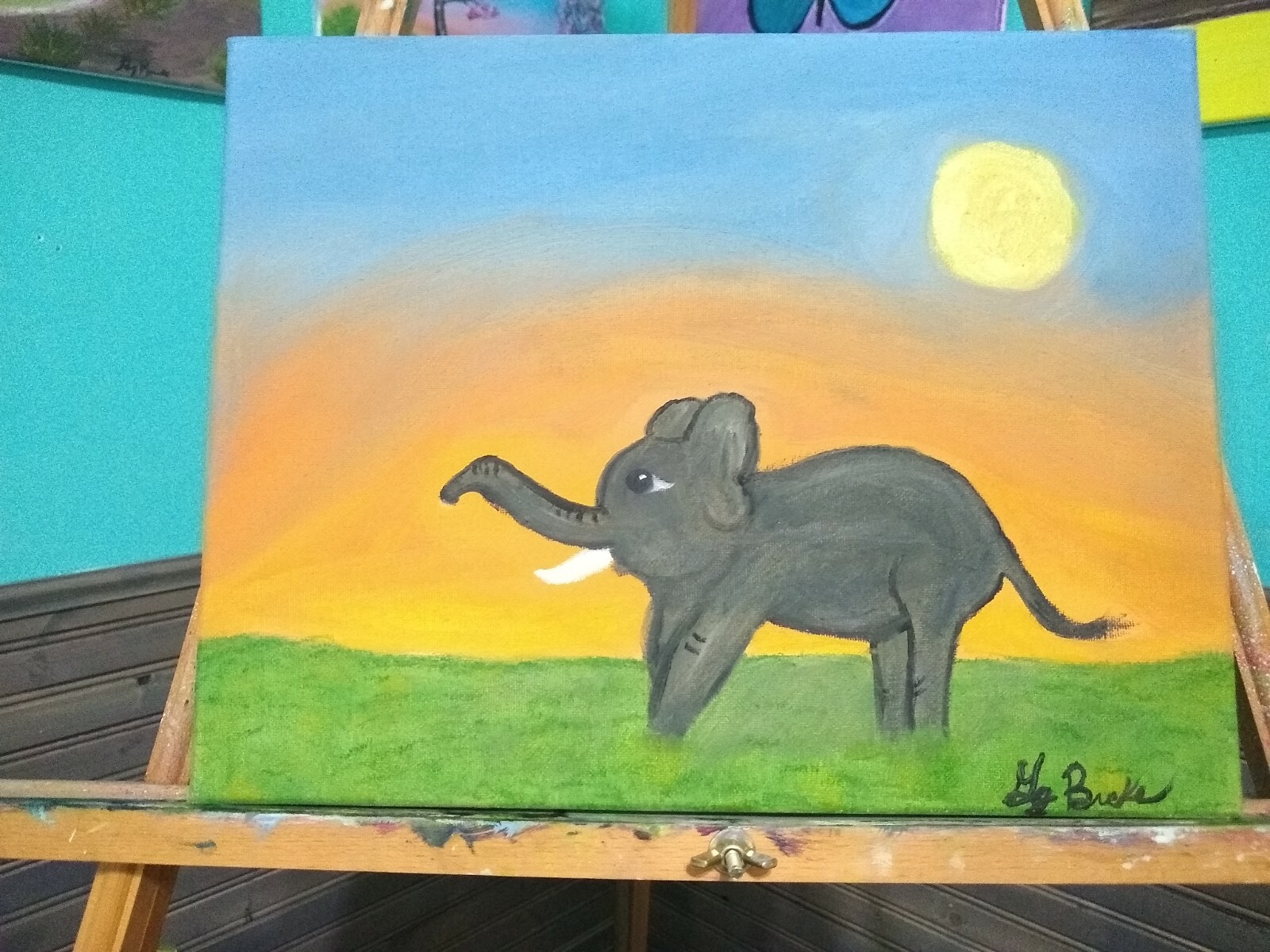 Original Oil Painting on Canvas Dimensions are 11×14. 