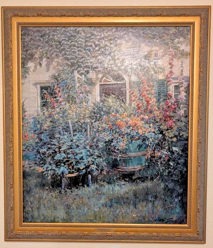 Abbott Fuller Graves “Kennebunkport Doorway” Museum Reproduction Canvas Painting