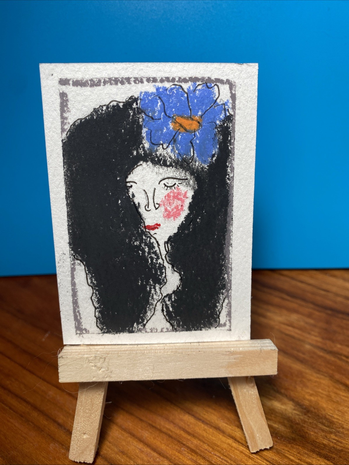 ACEO Blue Blossom Aureliana