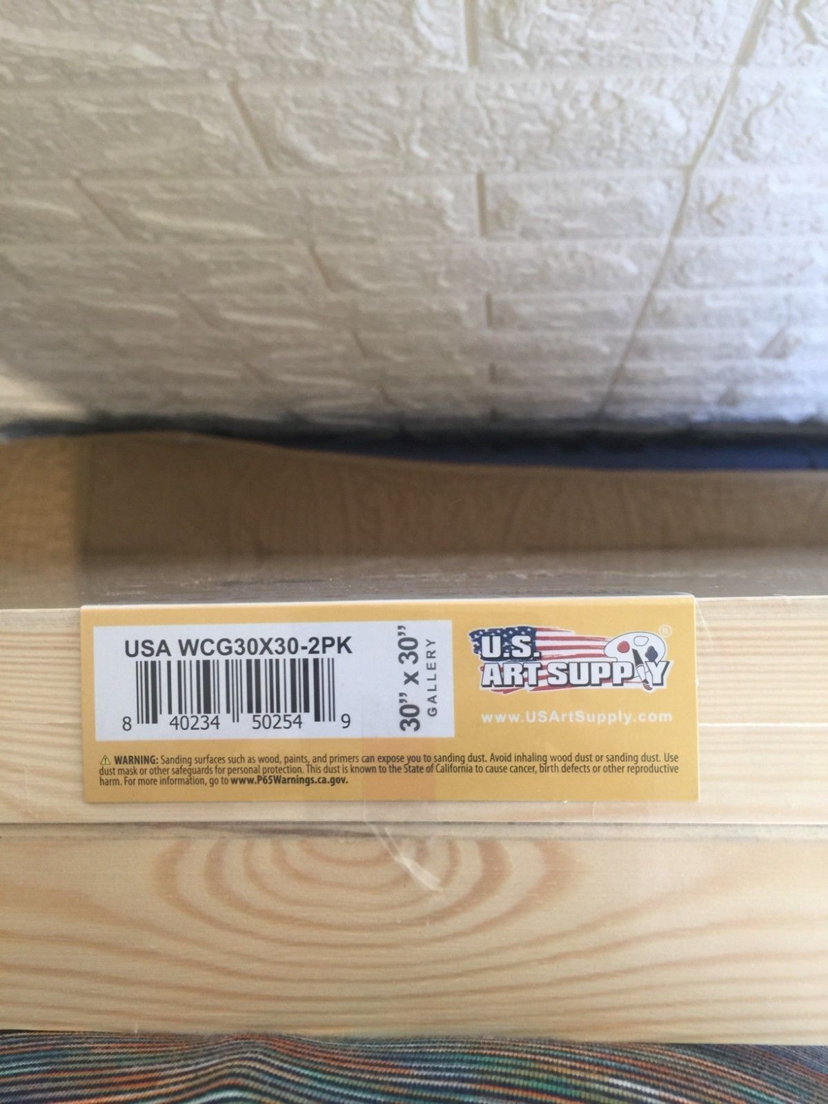 NEW 2-Pack U.S. Art Supply 30×30 Birch Wood Cradled Painting Panels-1.5″ PICKUP