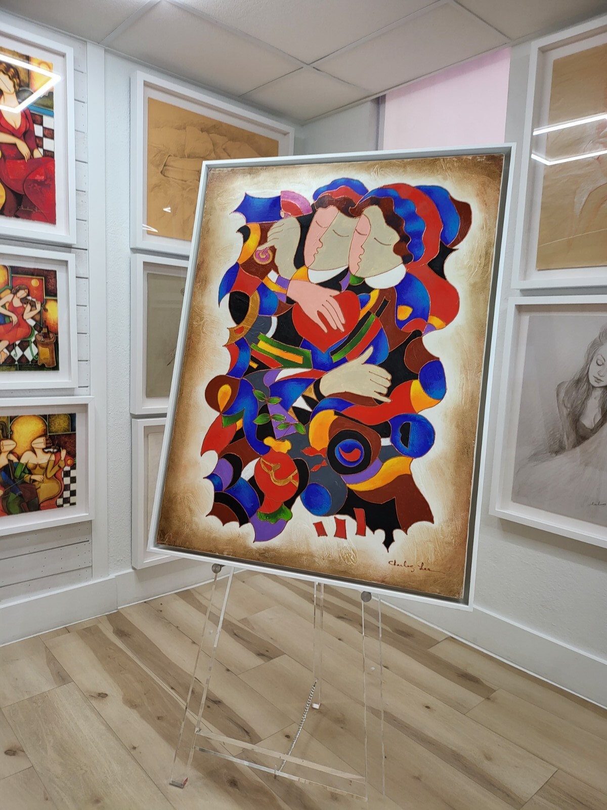 *Masterpiece Original Painting by Charles Lee – Famous Park West Gallery Painter