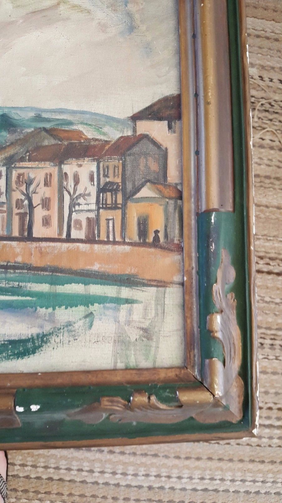 VERY NICE – Leon La Fourcade Oil On Canvas (29″ x 24″) – With Original Frame
