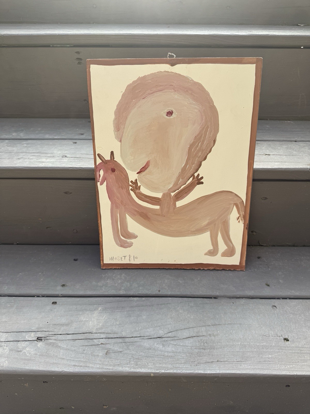 EARLY EARLY (1981) «Half Human Half Beast» By Mose Tolliver (Mose T)-Authentic