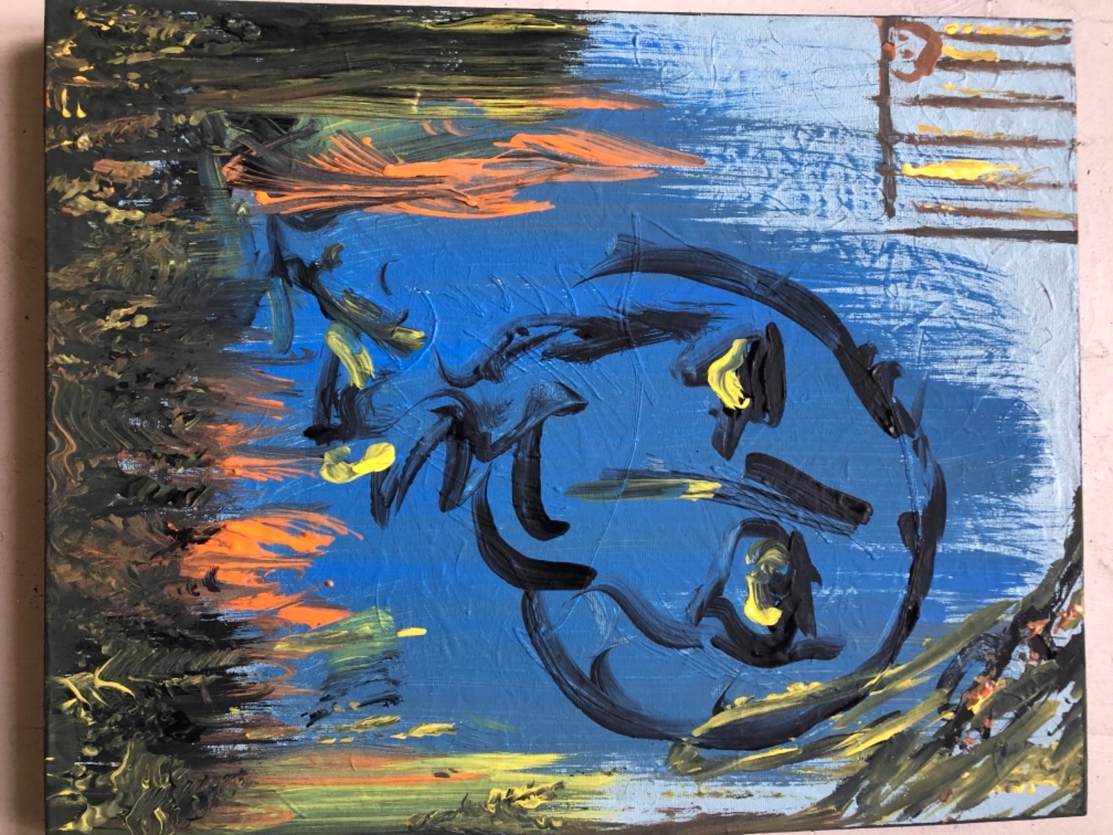 Paul Parris Outsider Art Expressionist Picasso Dali Graffiti Miro Chagall Keil