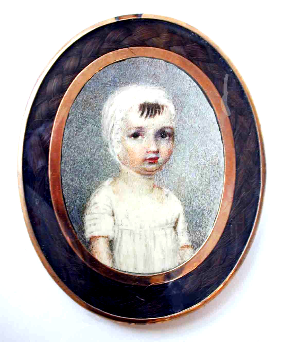 New York Miniature THOMAS THOMPSON ‘Martha Clinton’ 2.25″ x 1.75″